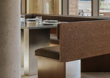 A-nrd trae "energía meditativa" al restaurante Canalside en Londres