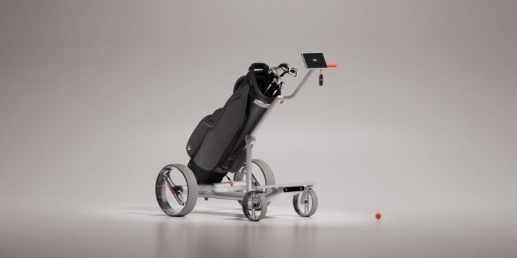 El «primer» mundo de golf sin conductor del mundo, Ixi sigue a los jugadores de todo el campo