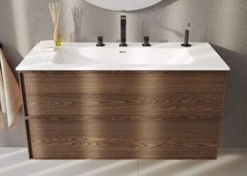 Unidad de tocador de borde de línea M por baños de vitra