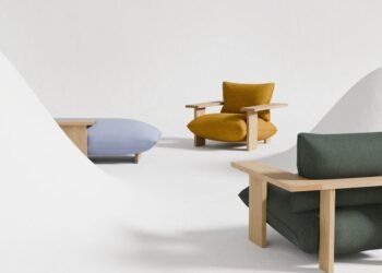 Presione sillón y banco de Studio realmente para DesignBythem