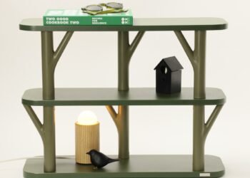 Sistema de estantería TreeVive de Qualy y Harvbrand