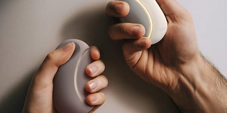 Vilo es un dispositivo portátil diseñado para proporcionar comodidad después de la pérdida del embarazo