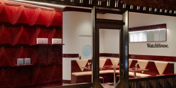 Chrysler Building Cafe de Deidra Hodgson Riffs en la ubicación de Art Deco