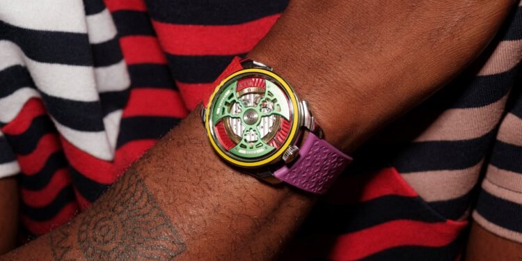 Yinka Ilori Designs Trio of Watches for MB&F’s Mad Editions Range