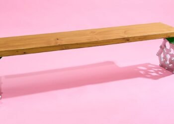 Alumnos escolares y diseño de tiendas asientos públicos modulares para King’s Cross