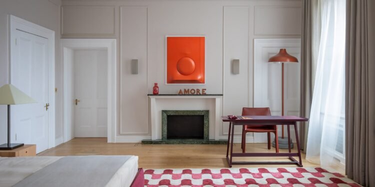 Nick Vinson renova la residencia de la embajada italiana en Londres