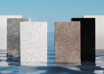 Nueve materiales y azulejos que agregan dimensión a superficies planas