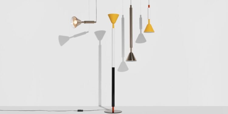 Seis brillantes ejemplos de lámparas y luces en Dezeen Showroom