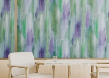 Revestimiento de pared Borealis de Designtex