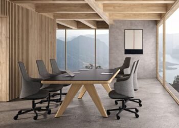 Planar table by Rodolfo Dordoni for Andreu World