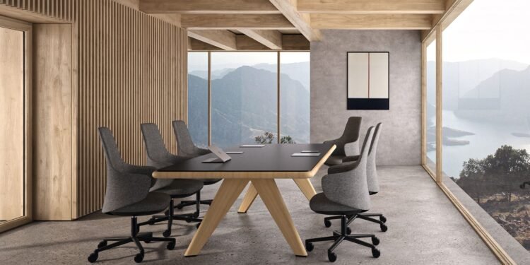 Planar table by Rodolfo Dordoni for Andreu World