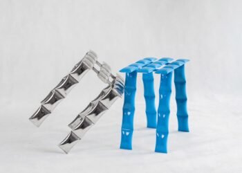 Taburete Cosmic de Mati Sipiora entre las novedades de Dezeen Showroom