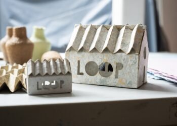 Loop Lab de RISD transforma sus propios flujos de residuos en materias primas