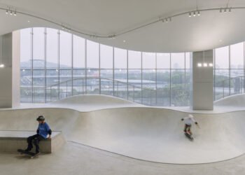 AAN Architects crea un skatepark cubierto con vistas a Shanghai