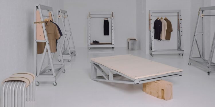 Studio Edwards crea «arquitectura móvil» para espacios comerciales