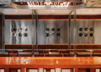 ¡Studio Danel crea Dios mío moderno! Interior de hamburguesa en Texas