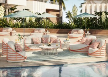 Colección de muebles de exterior Orbit de Tropitone