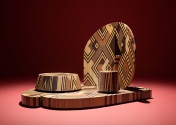 Stephen Burks y Alpi crean un «objeto híbrido» basado en textiles congoleños