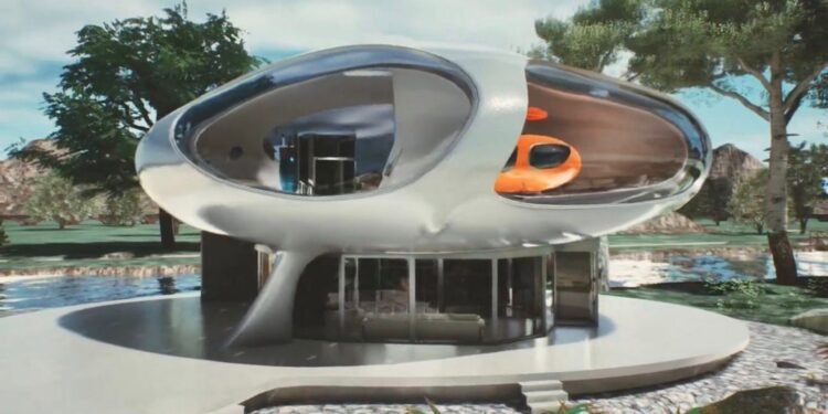 Casa diseñada por robot humanoide se exhibe en Dinamarca