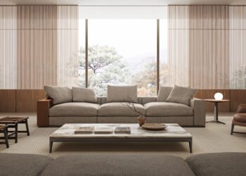 Sofá de suelo de Antonio Citterio para Flexform