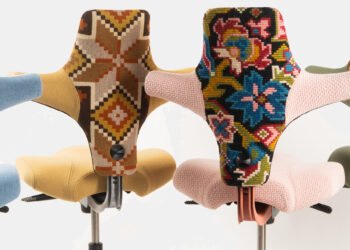 Silla operativa HÅG X Recouture Capisco de Flokk