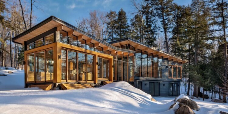 La cabaña climatizada Rivalry rechaza la «identidad» de los hogares contemporáneos