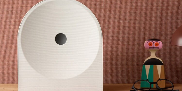 Erwan Bouroullec disfraza el altavoz Samsung como una escultura abstracta