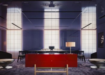 Ocho interiores donde las pantallas shoji translúcidas dejan entrar la luz