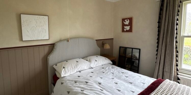 Lavé mis paredes con cal por primera vez y ahora estoy enganchado.