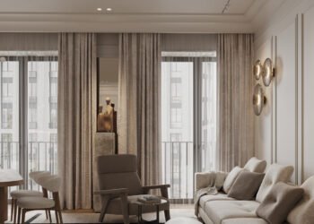 Un vistazo al interior de la casa Soft Heritage