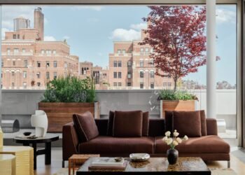 Builtin Studio maximiza las vistas de Manhattan desde High Line Duplex