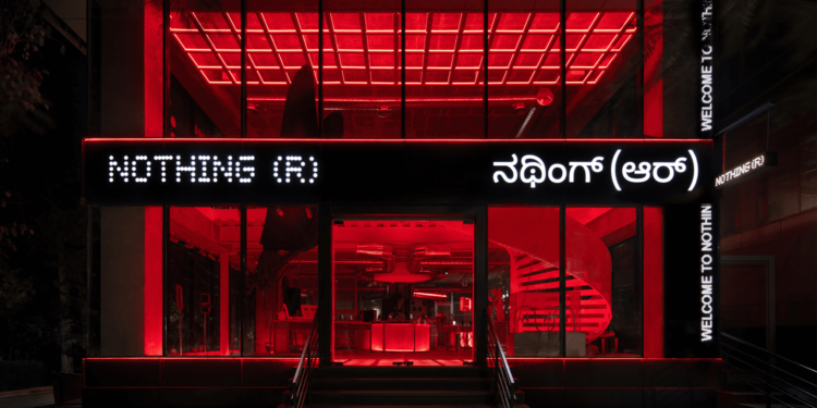 Nothing presenta su primera tienda insignia con sede en India en Bangalore