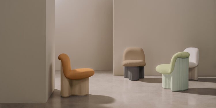 Silla y sillón Bolete de Patricia Urquiola para Andreu World