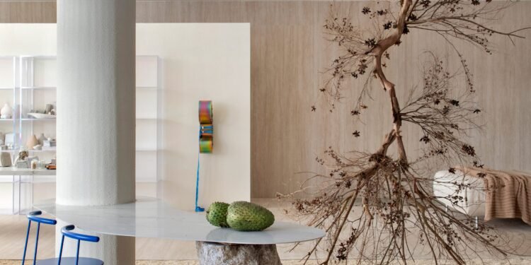 Melina Romano llena escaparate de São Paulo con obras de arte brasileñas