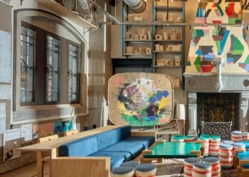 Lionel Jadot diseña el Jam Hotel Gante para evocar el taller de un artista