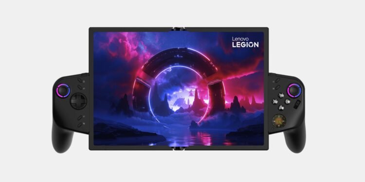 Lenovo Legion Go Fold Concept lleva la pantalla plegable a los juegos